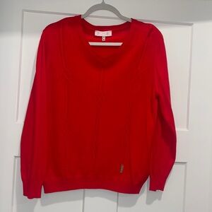 Escada, size 44/Medium, color red